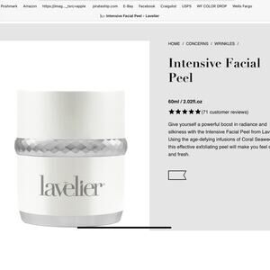 NEW Lavelier Intensive Facial Peel MSPR $1900